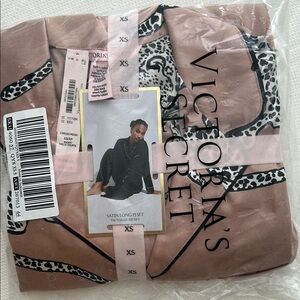 Victoria's Secret Satin Long PJ Set